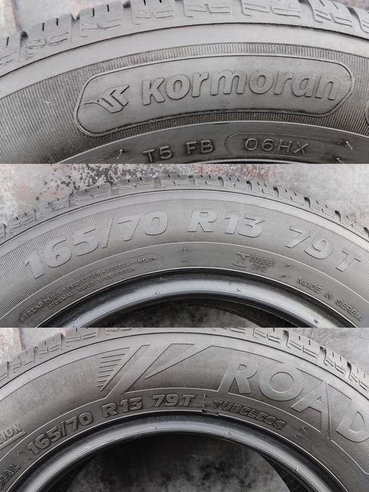 4бр летни гуми 165/70/13 Kormoran
dot22
