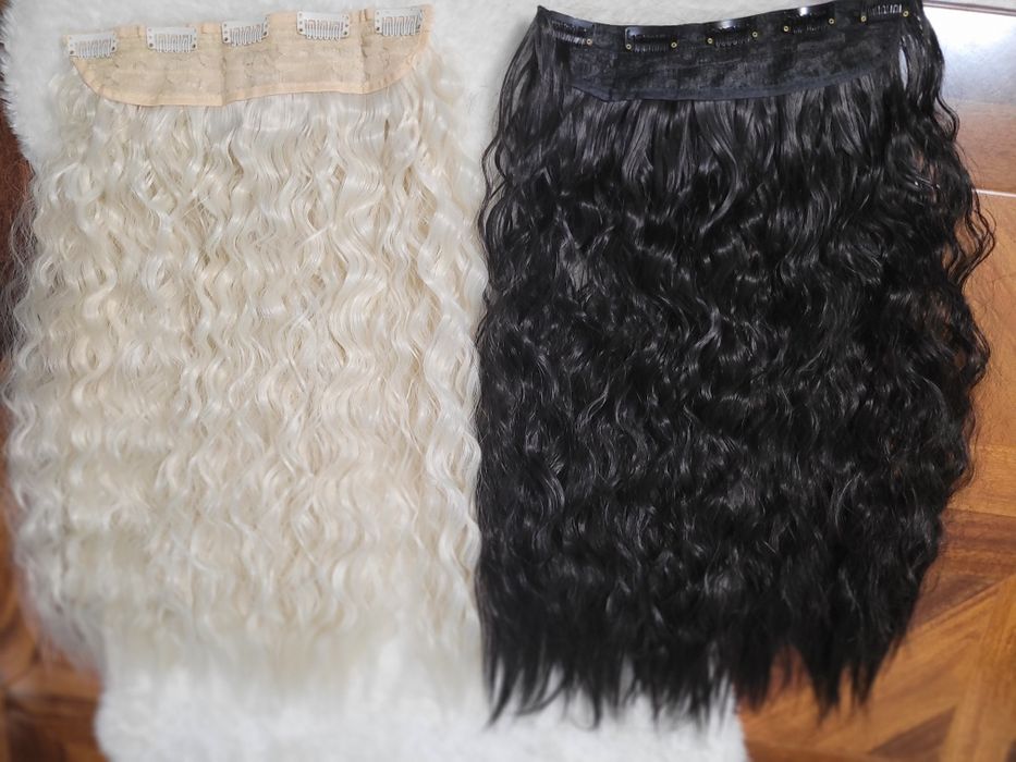 Намаления!!Екстеншъни с клипси/Перуки