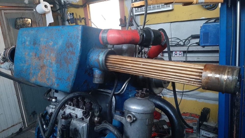 Motor om 636 marinizat naval cu inversor unimog