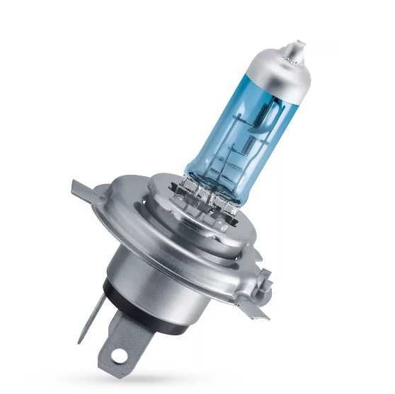 2бр. Крушки за фарове Philips H4 / WhiteVision Ultra