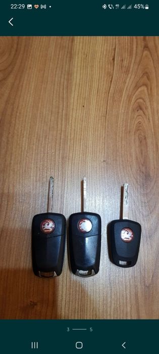 Cheie Opel Vectra C cu cip placa electronica