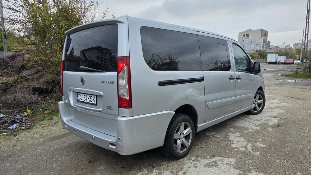 Fiat scudo 8+1 locuri 2.0 diesel varianta lunga usi ambele parti