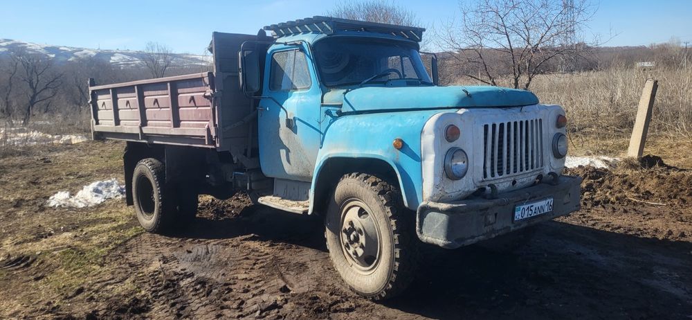 Газ 53 самосвал находу