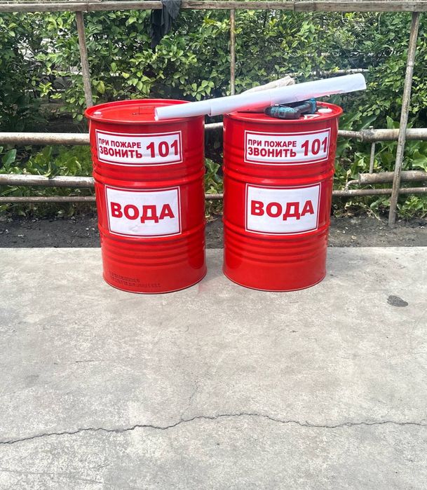 Yon’gin bochkasi/пожарная бочка