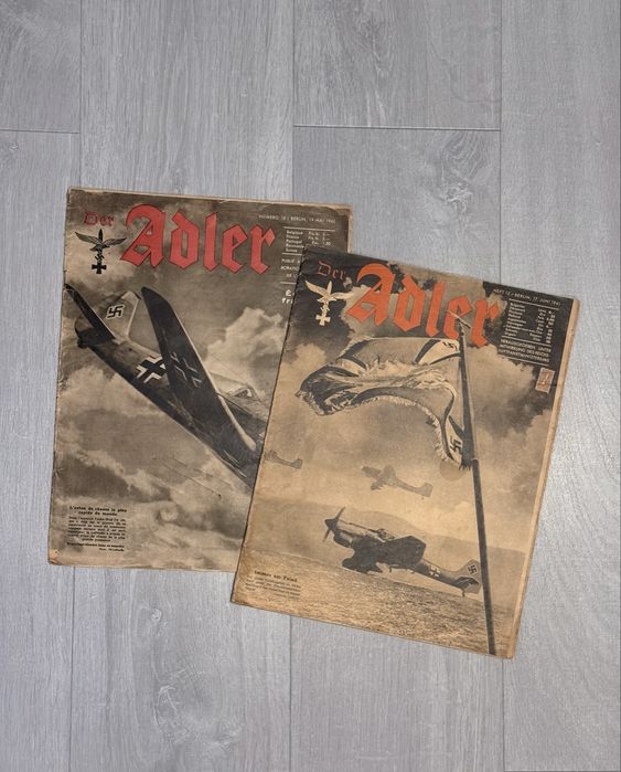 Set reviste Der Adler - Ww2 - editii franceza si germana