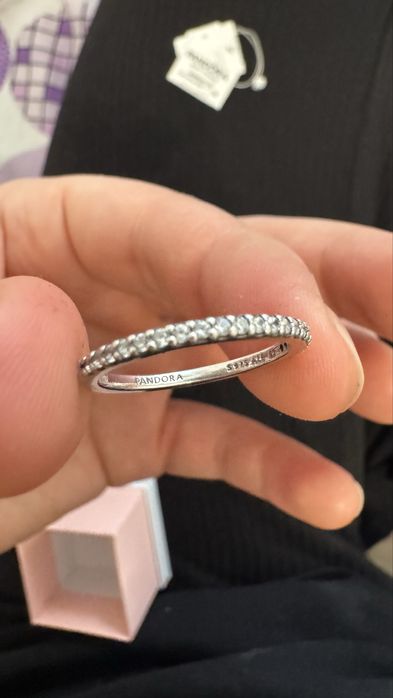 Пандора кольцо серебро оригинал