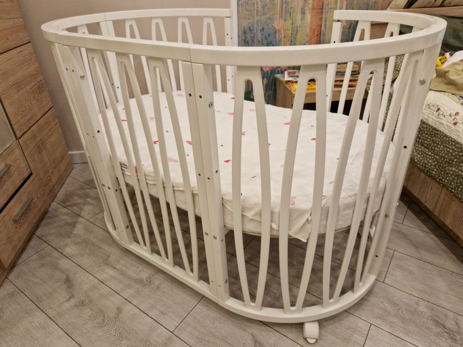 Кроватка трансформер с матрасом