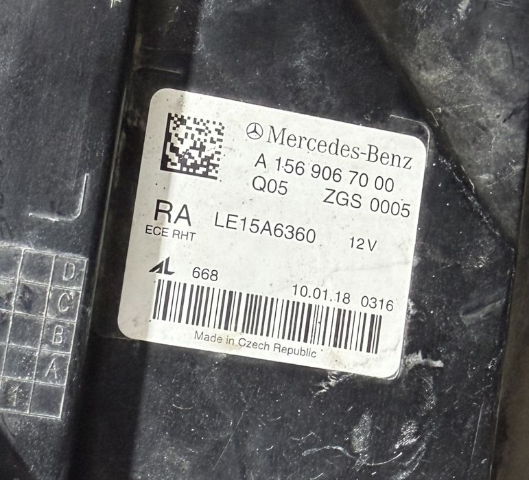 Far Mercedes GLA w156 x156