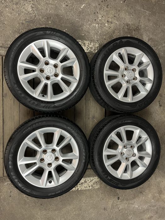 Jante aliaj 5x110mm, 205/55 R16 Opel Astra G, H, Corsa, Zafira, Vectra