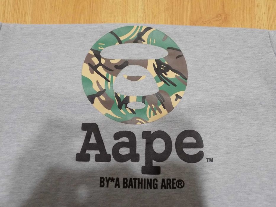 блуза aape by bathing ape горнище фанела худи елек мъжка оригинална L