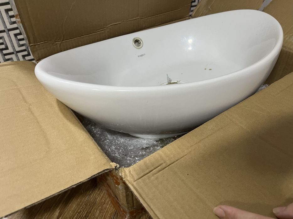 Унитаз и раковина