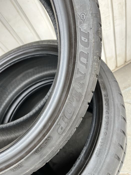 4 anvelope vara 225/40 R19, Dunlop Sport Maxx, 6.5mm profil!