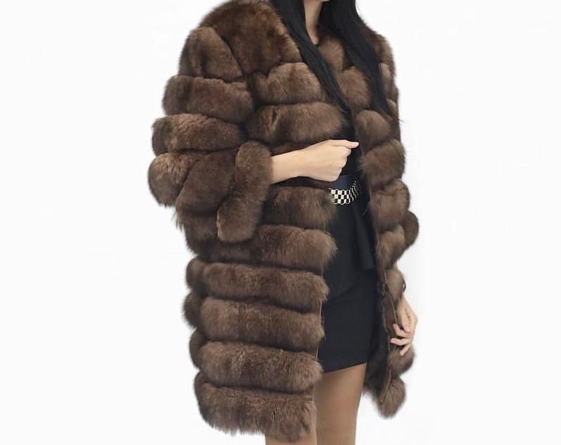 Шуба писец натуральный трансформер