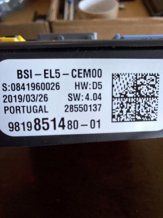 BSI модул DELPHI Peugeot,Citroen