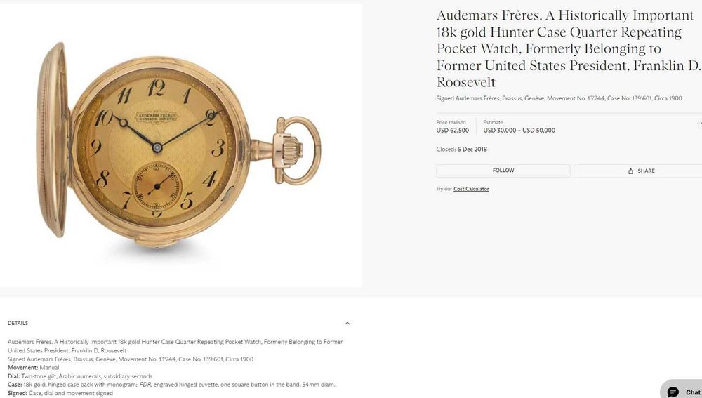 Ceas Audemars Freres Brassus Geneve