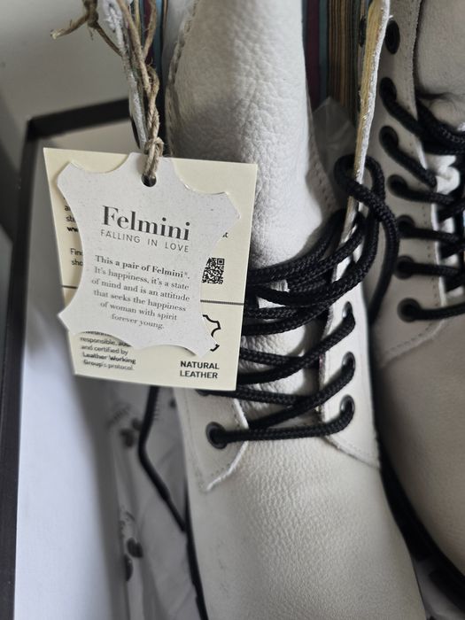 Дамски боти от естествена кожа Felmini