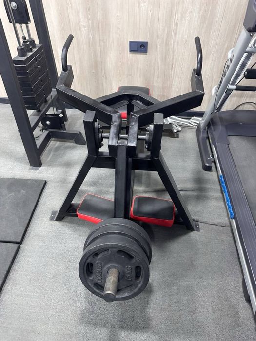 Гантели, скамья, штанги и др