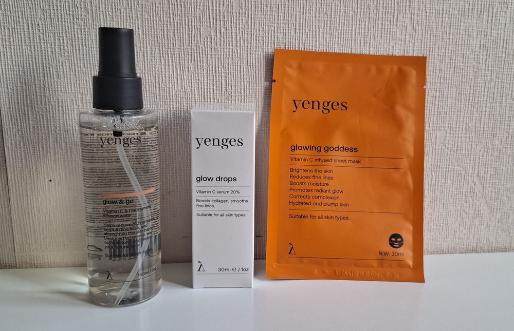 Yenges  серум маска  спрей glow