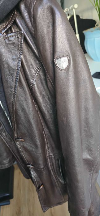 Дамско кожено яке Gipsy – Размер 38 (Slim Fit)