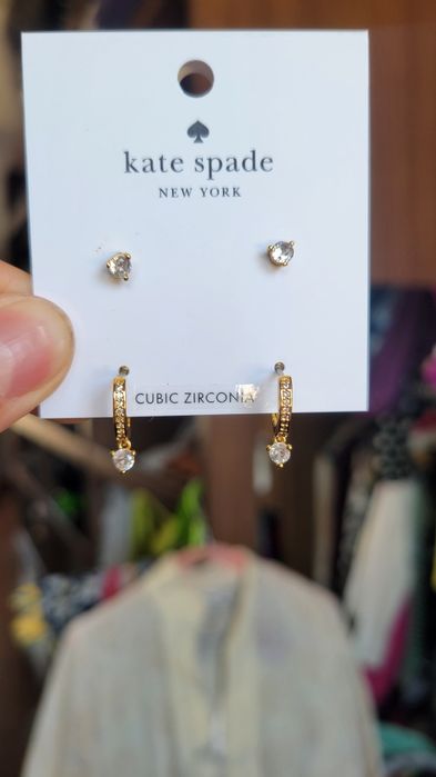 6 броя Обеци Kate spade Kurt Geiger