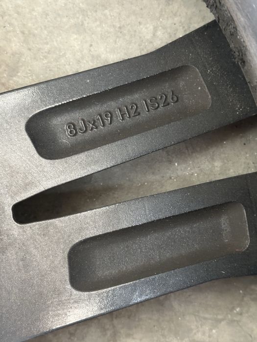 Джанта Бмв 19цола 1 бр BMW 8 G14 G15 G16 M8 8x19 ET26 5x112 8090019 WZ 727 (599