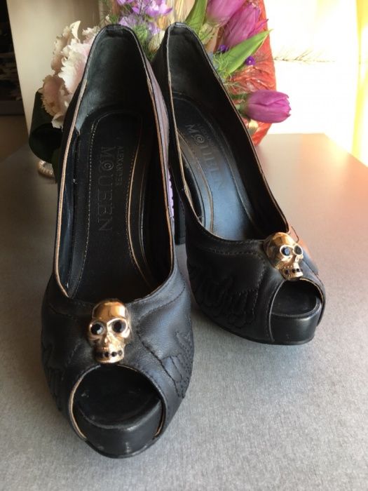 Pantofi piele Alexander McQueen 37