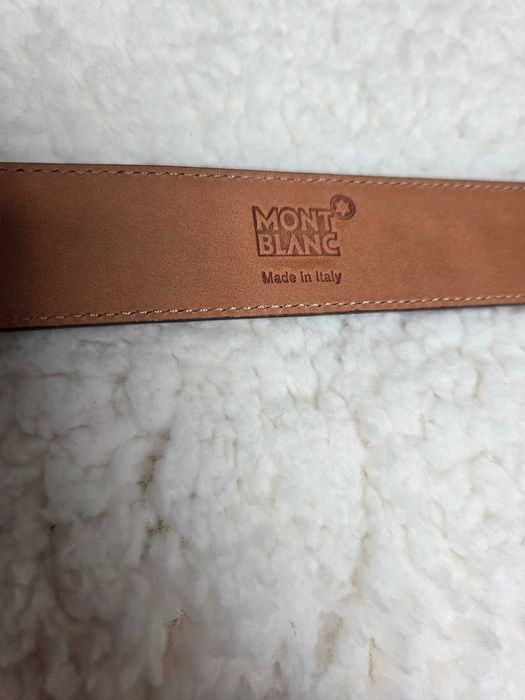 Curea piele neagra MONTBLANC