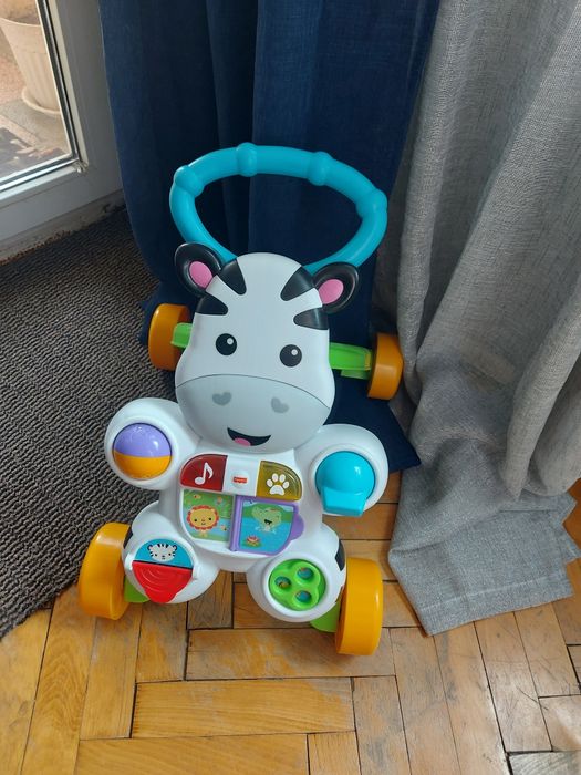 играчка за прохождане и център за занимания Fisher-Price Музикална про