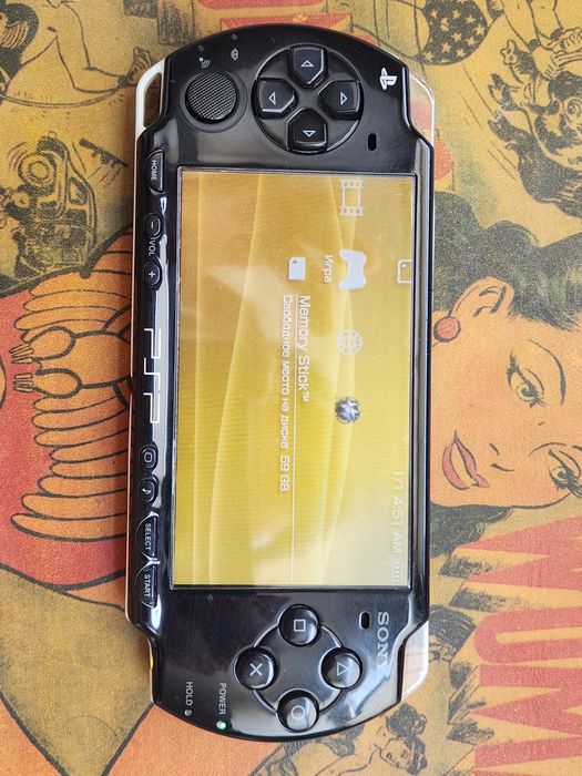 Sony Psp 2001 в хорошем состоянии