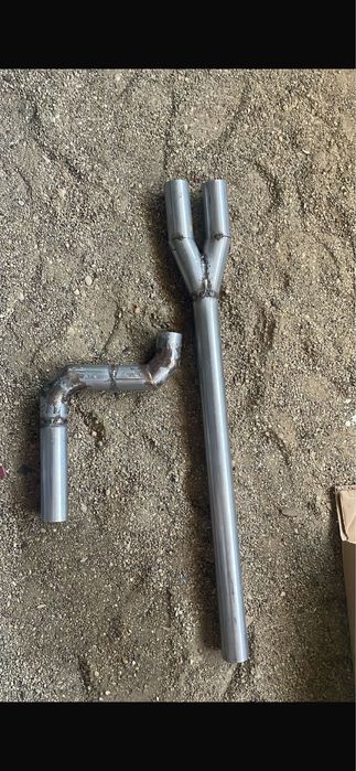 Teava inox evcuare dreapta