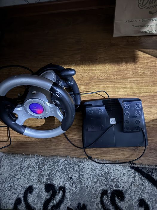 игровой руль с липистками