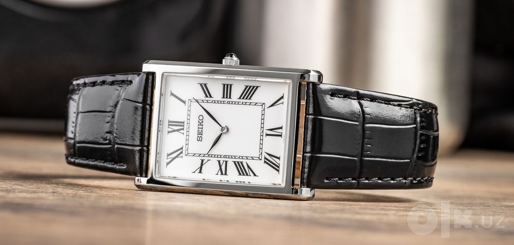 Seiko Discover More Tank Sapphire White Dial SWR103