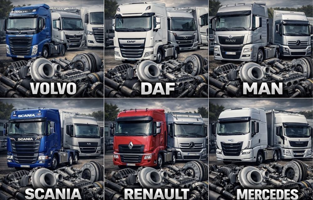 Разбор Грузовых машин