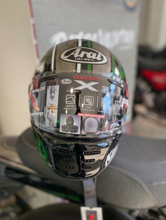 Arai concept X Kawasaki limited edition 426/500