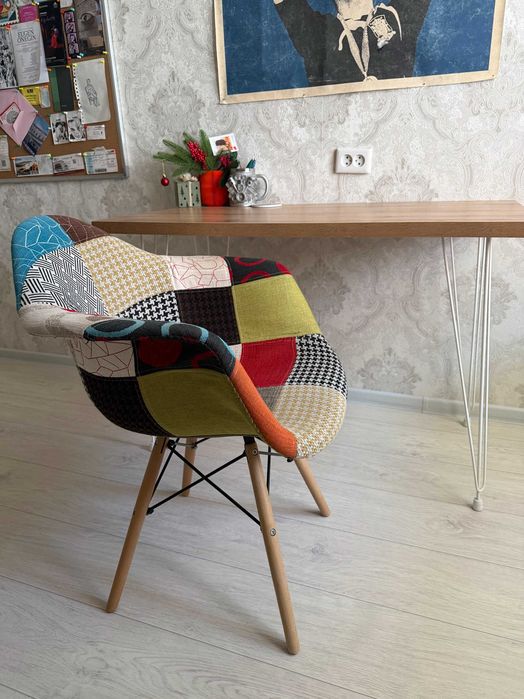 Мягкий стул Eames Patchwork