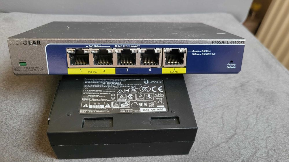Netgea ProSafe Switch GS105PE  fuctional