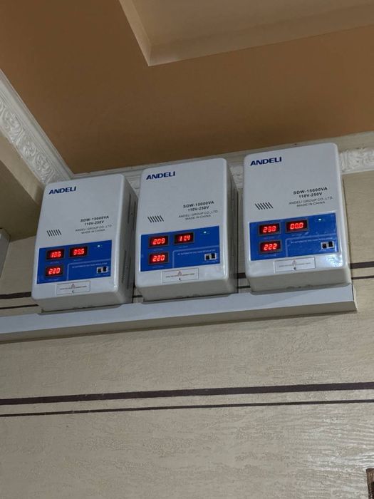 15 kVA devorga ilinadigan stabilizator | Uy va ofis uchun