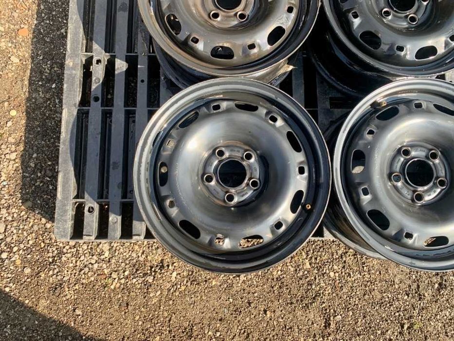 4бр.Оригинални железни джанти 14цола 5x100 за Vw,Skoda,Seat
