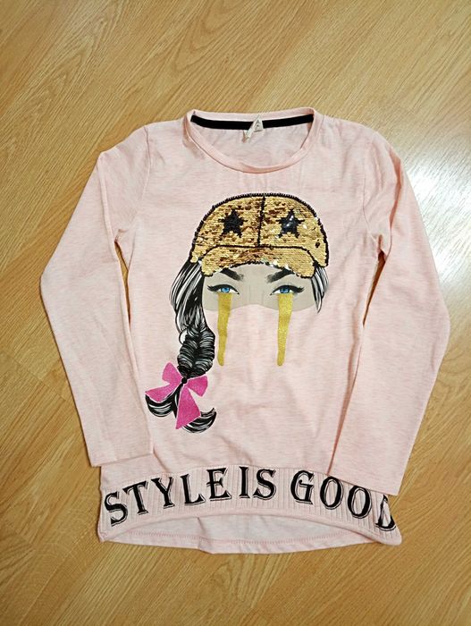 Дрехи/ блузки/ долнище момиче р-р 128 / 134