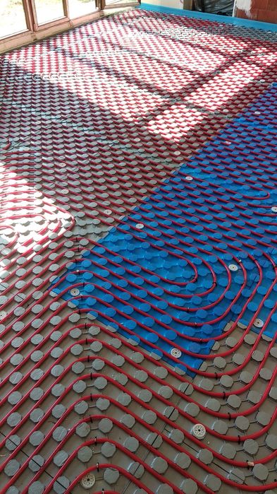 Водно Подово Отопление от 65лв. за кв. с материалите и труд