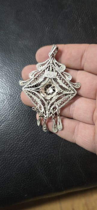 Pandant argint Grecia filigran