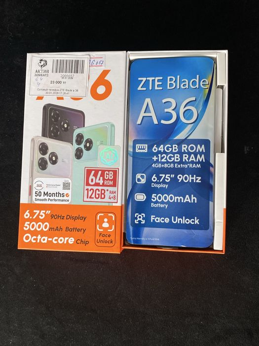 ZTE Blade a36 aktiv lombard 0.012