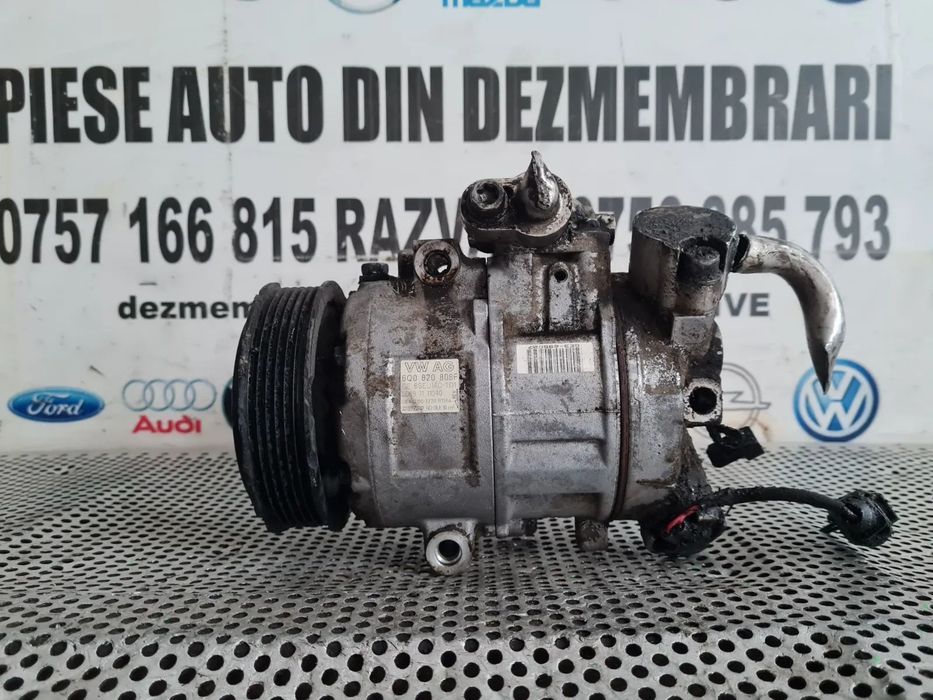 Compresor Clima Aer Conditionat AC Vw Polo 6R Skoda Fabia 2 Praktik Roomster Seat Ibiza Dupa 2008 F
