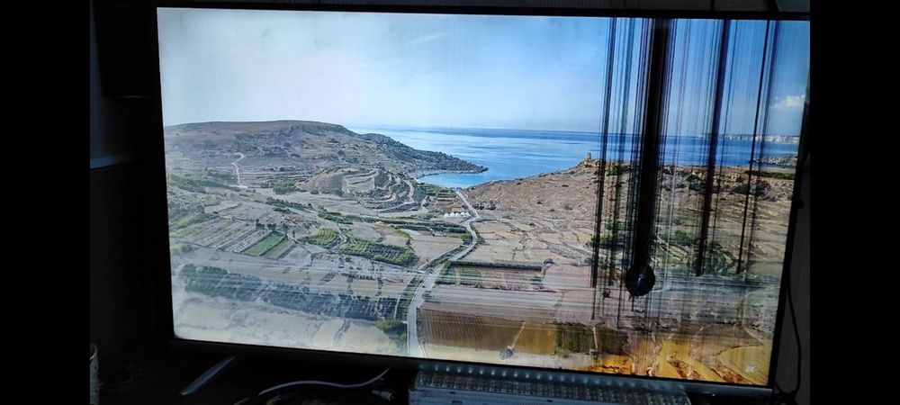 Телевизор samsung бу разбит экран