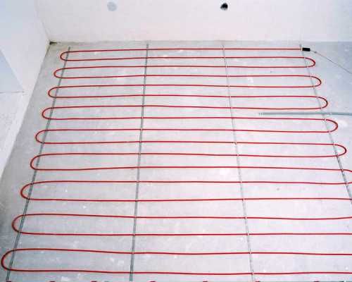 Электрический теплый пол