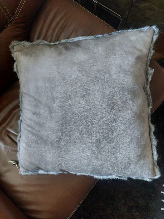 Pernă Decorativă Luxury - blană Chinchilla