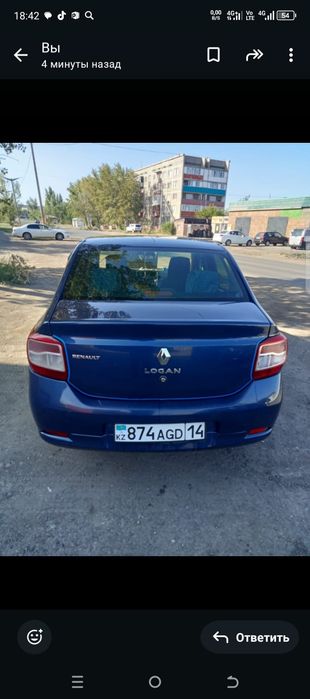 Продам автомашину Renault Logan