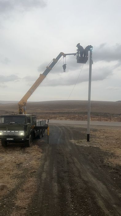 Услуги манипулятора 6,3тон и яма бур