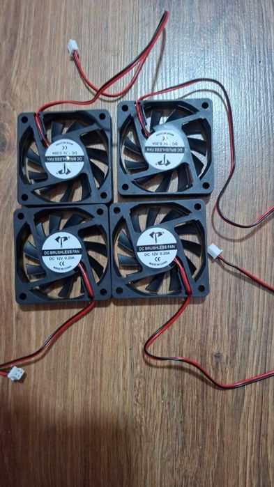 Ventilator 12V, 60x60x25mm, 39.9m3/h SET 4 VENTILATOARE