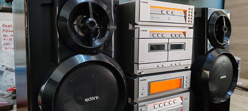 Linie Sony mhc nx3av